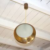 Stilnovo Pendant Lamp Model "1205" 1960s, Vintage 1960s Brass Chandelier