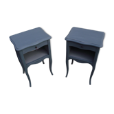 Pair of beside table Louis XV style