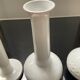 Trio de vases soliflores en céramique émaillée Germany