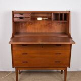 Danish Teak Secretary Desk Model 37 by Arne Wahl Iversen for Vinde Mobelfabrik 1960.