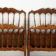Lit Chiavari classique italien en pin, 1/2