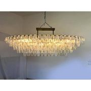 Murano Glass Chandelier Poliedro