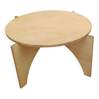 Table basse vintage pliable année 70/80