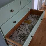 Grande commode Rød Sødgren vert forest
