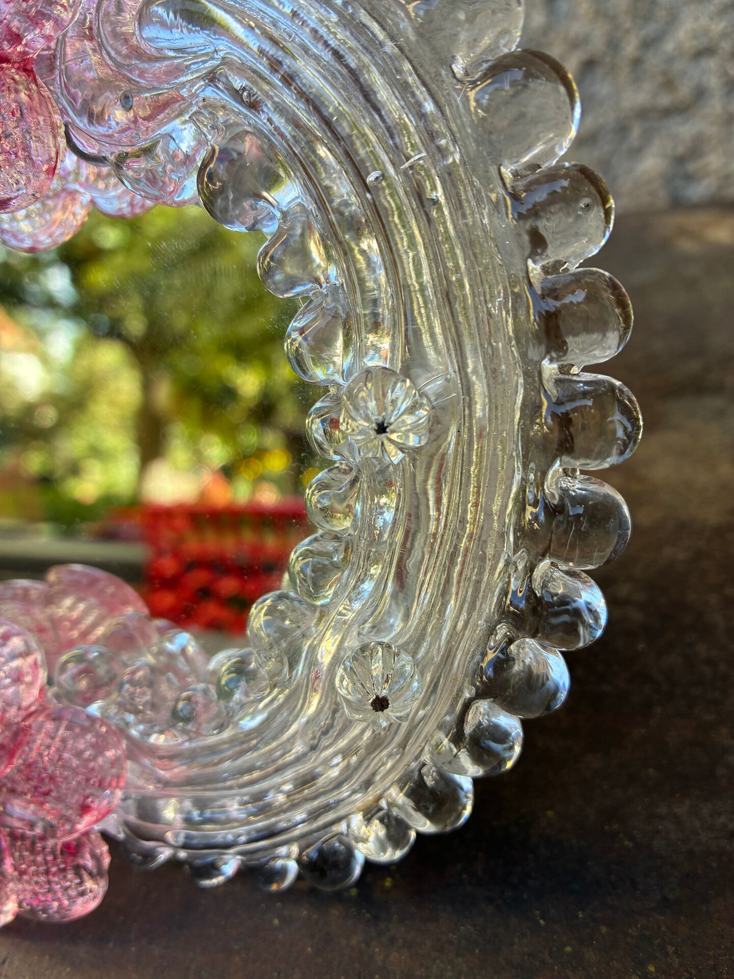 Vintage Murano mirror