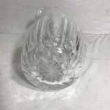 Pichet aiguière cristal moulé taillé verseuse vintage