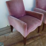 Olivier Gagnère Pair of café Marly armchairs
