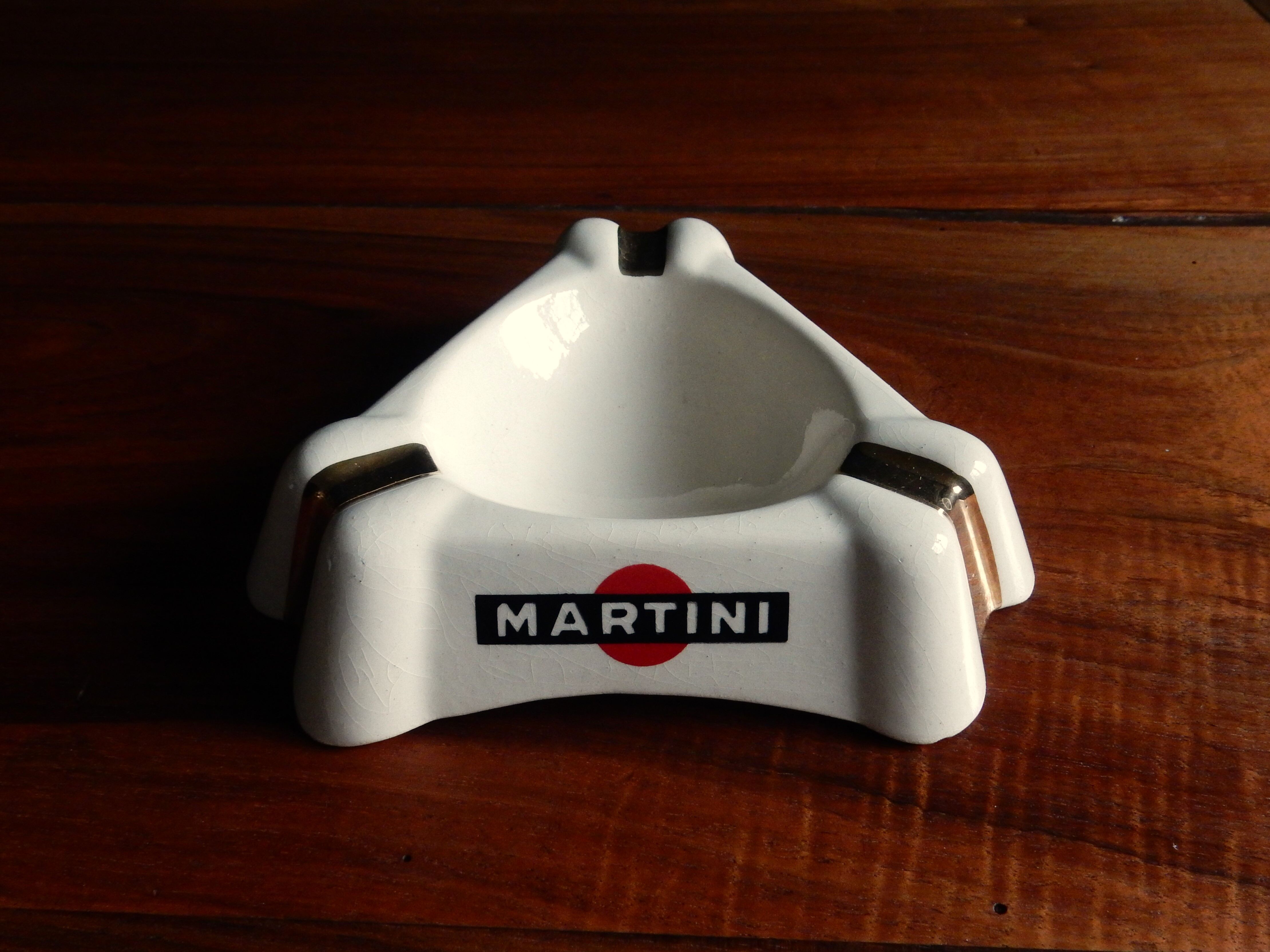Martini Badonviller advertising ashtray