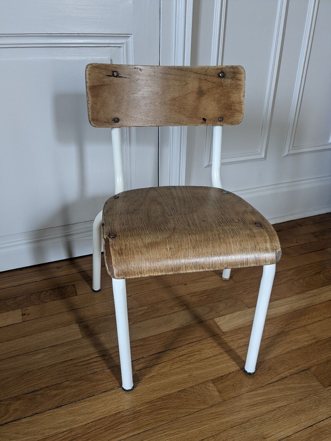 Vintage school chair child