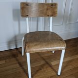 Vintage school chair child