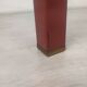 Glass brass coffee table