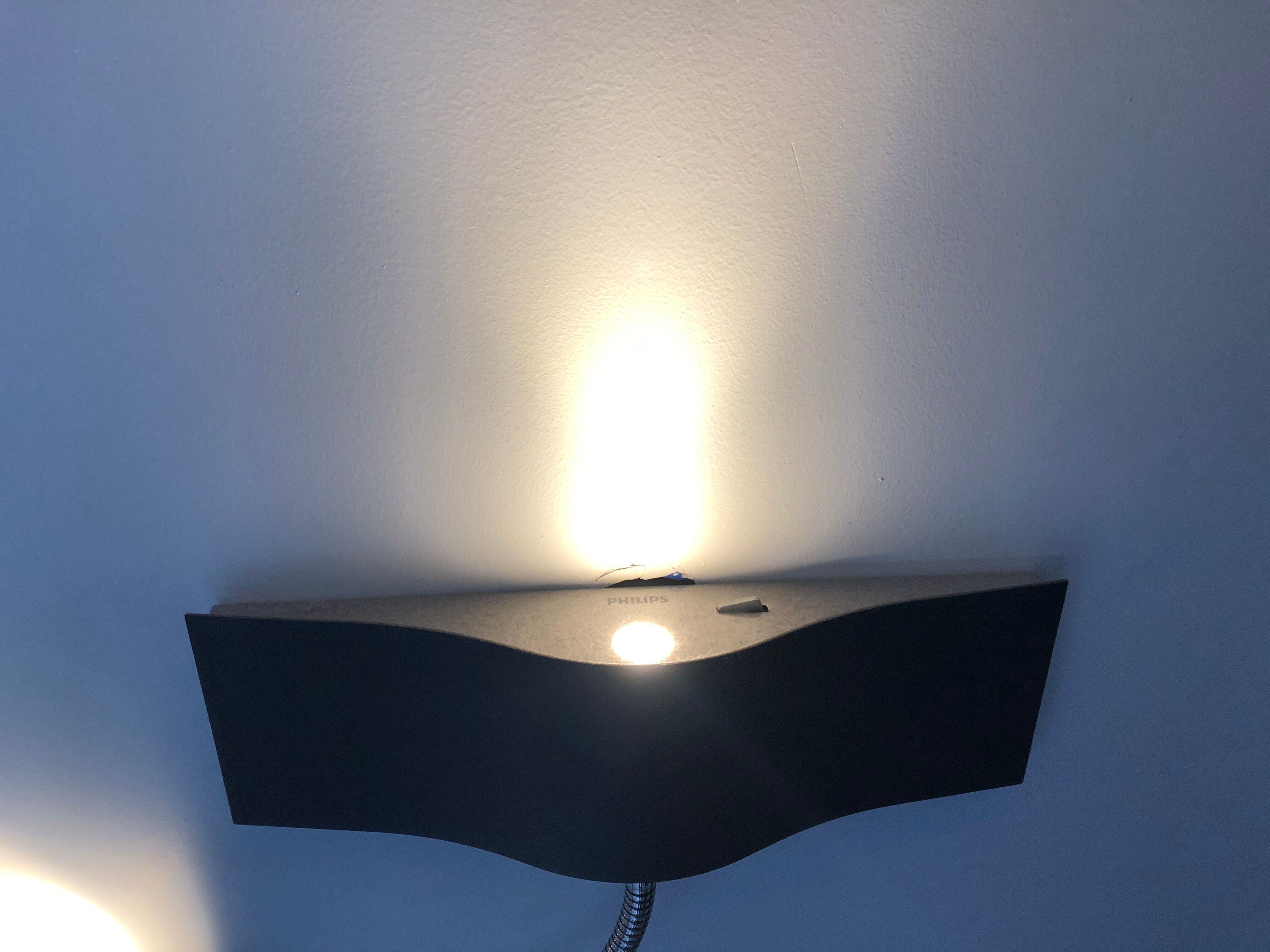 Philips anthracite metal sconce