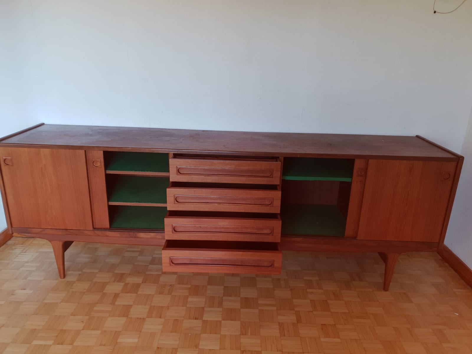 Enfilade scandinave en teck