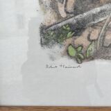 Original engraving by Robert Hainard