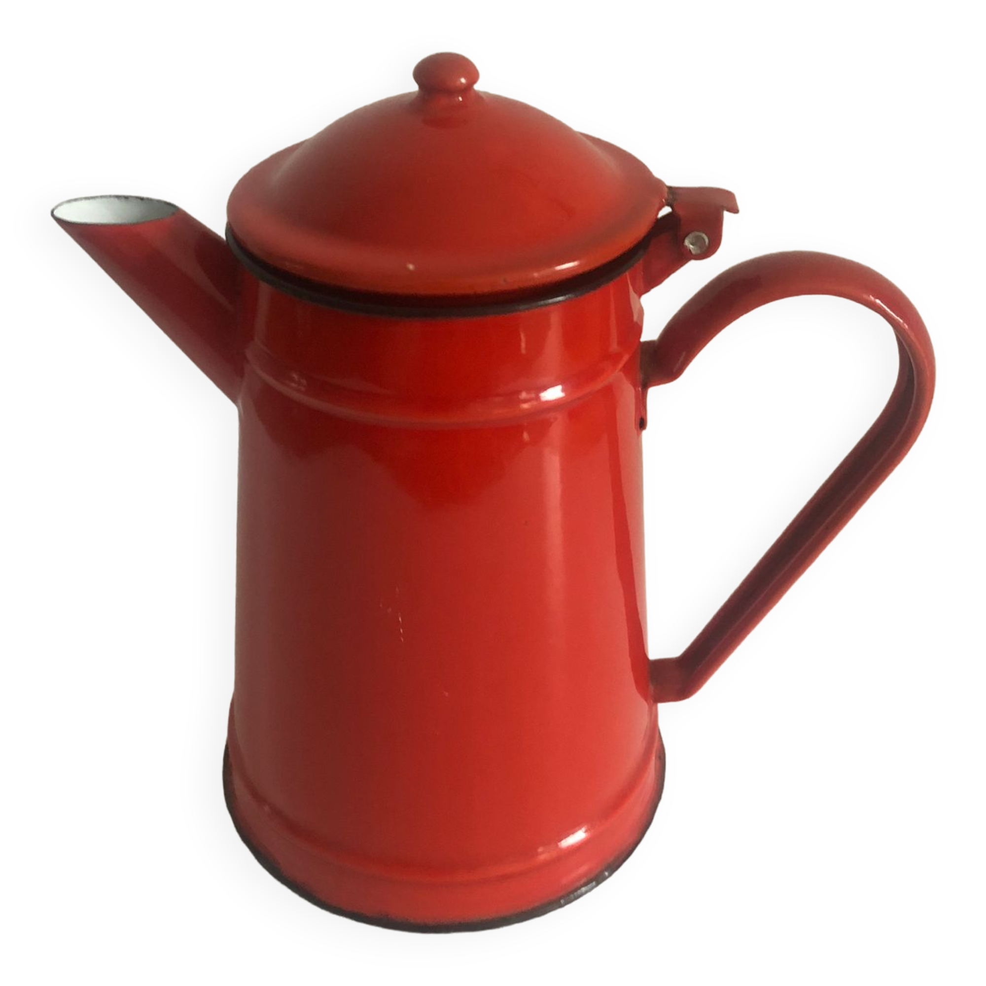 Red coffee maker