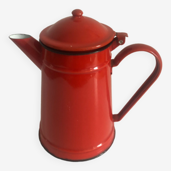 Red coffee maker
