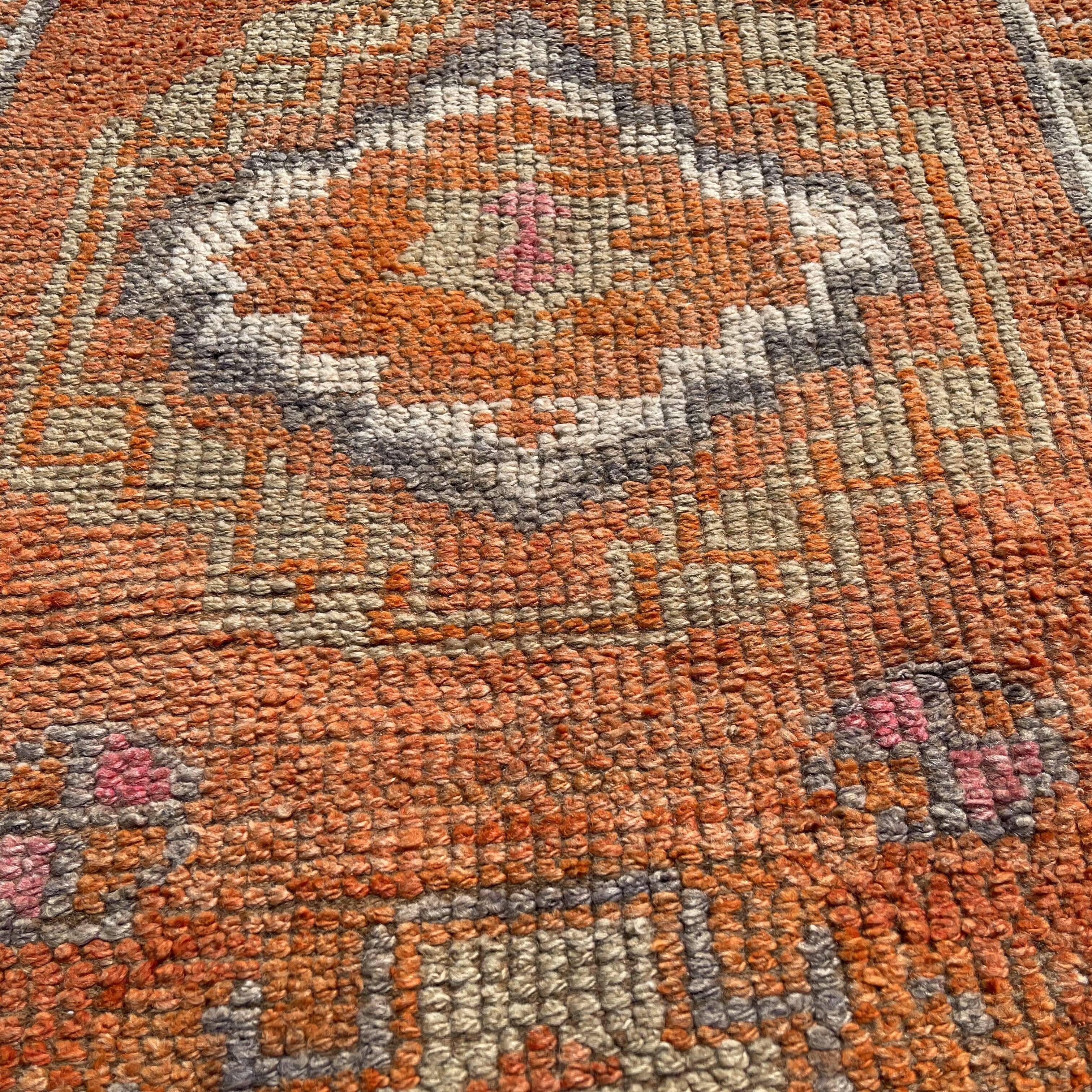 Vintage kurdish herki rug