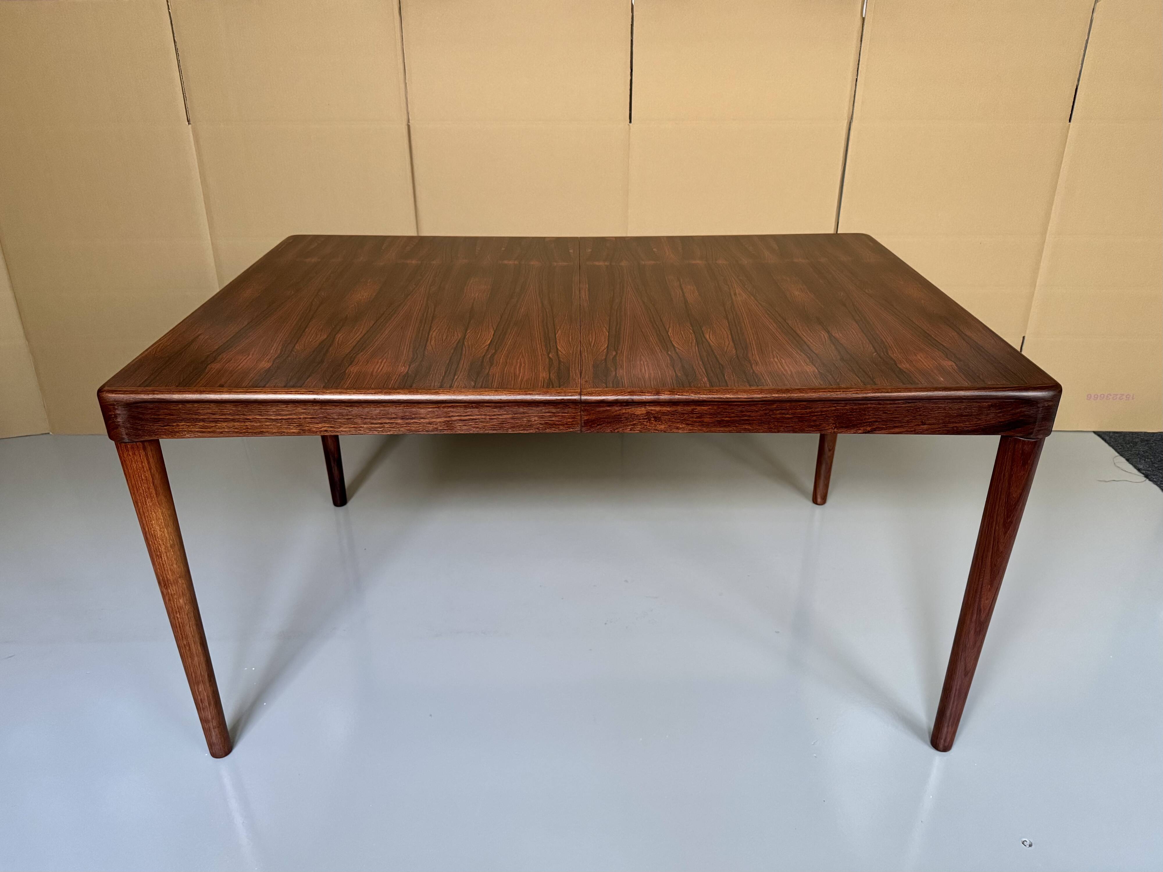 Danish Extendable Dining Table by H.W. Klein for Bramin