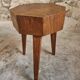 Vintage Oak Stool – Solid Oak Seat – Rustic 1960s Crafts – 31×31×50 cm