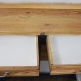 Parisian art deco sideboard blue