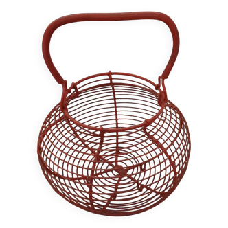 Antique egg basket