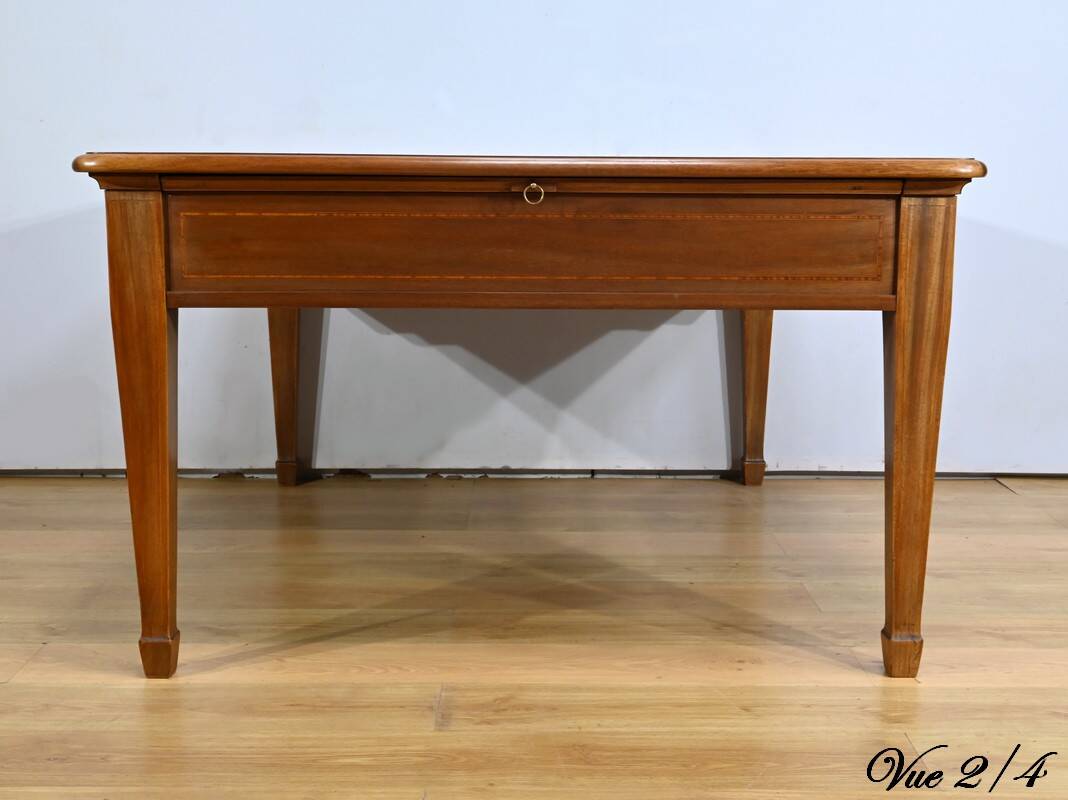 Important architect's desk in mahogany - 1920