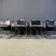 Set of 8 Calla chairs by Antonio Ari Colombo dining chairs, 1970s
