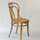 2 engelstuhl bistro chairs from Kohn n°36 around 1900 canned