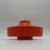 Space Age Orange UFO Jar Luigi Massoni for Guzzini, 1960s