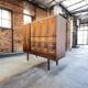 Armoire vintage en bois / buffet / meuble bar