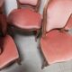 6 chaises Louis xv
