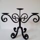 Vintage wrought iron chandelier