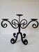 Vintage wrought iron chandelier