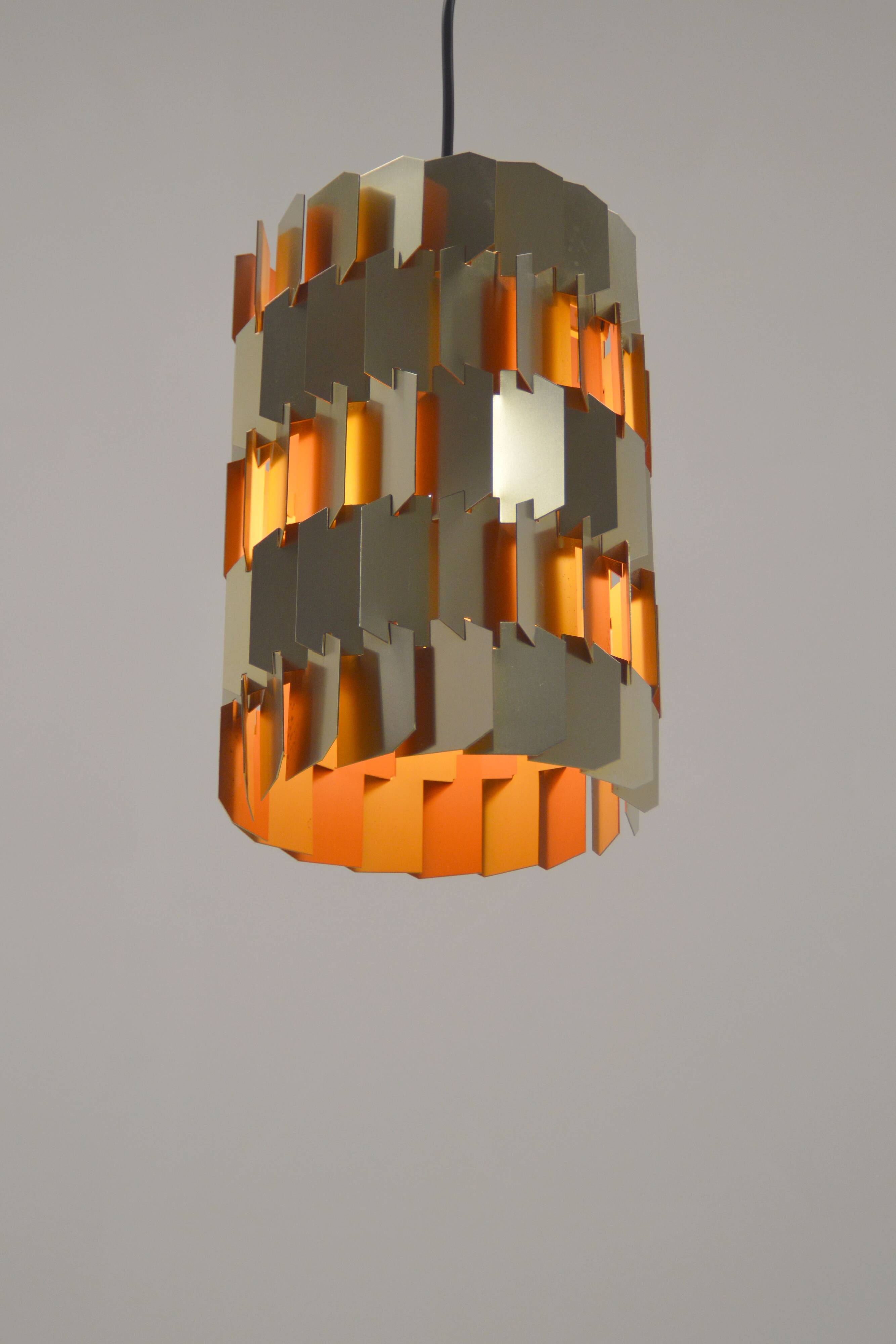 Danish Facet lamp designed by Louis Weisdorf for Lyfa, 1960s