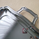 Stainless steel service tray