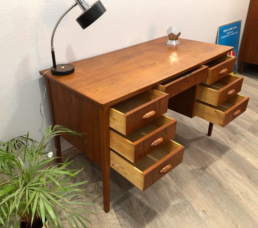Danish teak desk