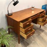 Danish teak desk