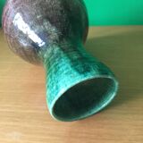Accolay pottery vase