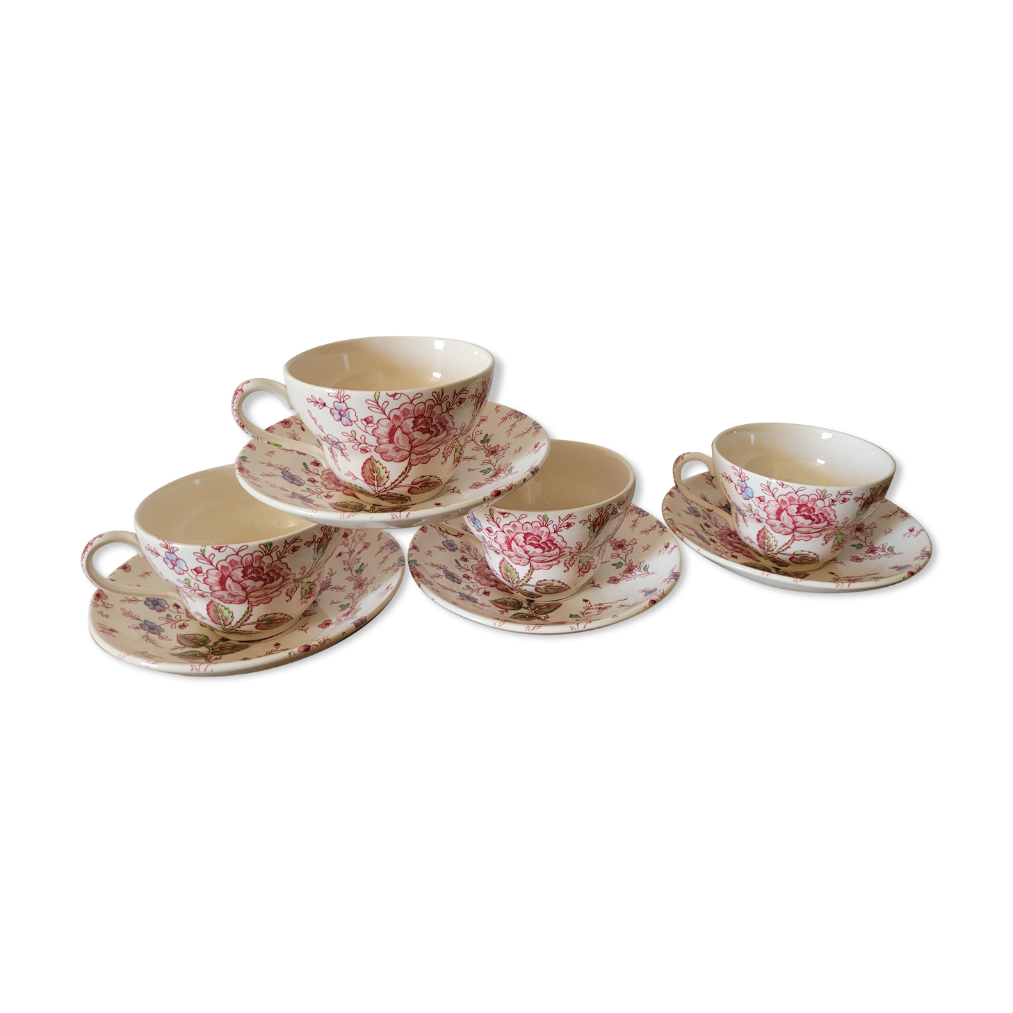 Ensemble Johnson brother rose chintz