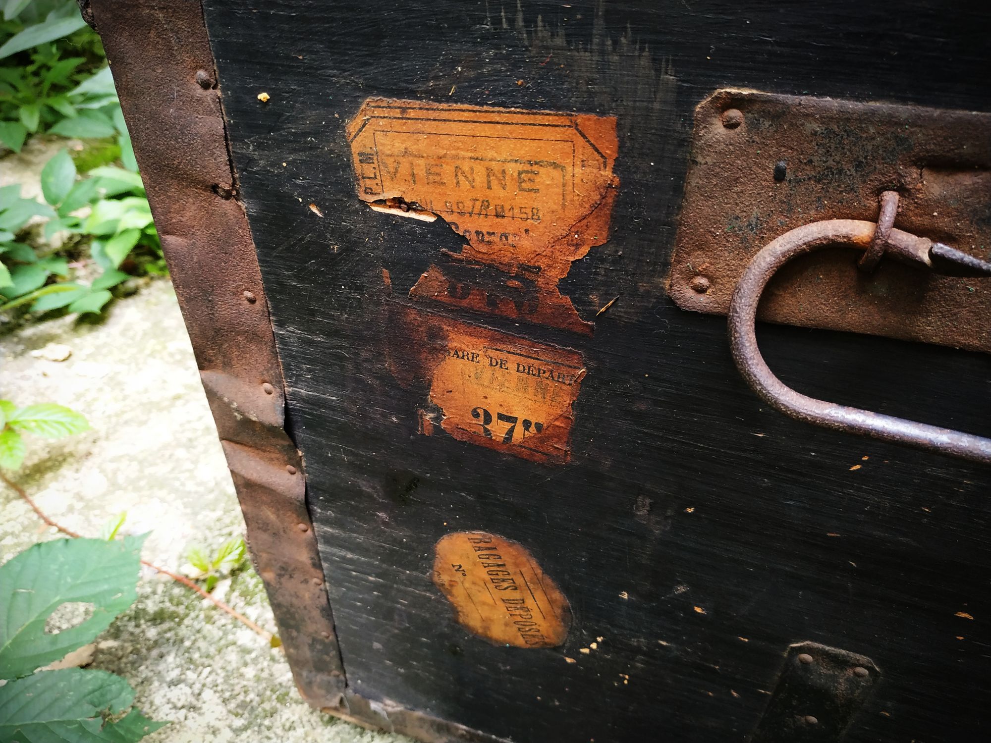 Bulging trunk late nineteenth, L. Meillard, Lyon