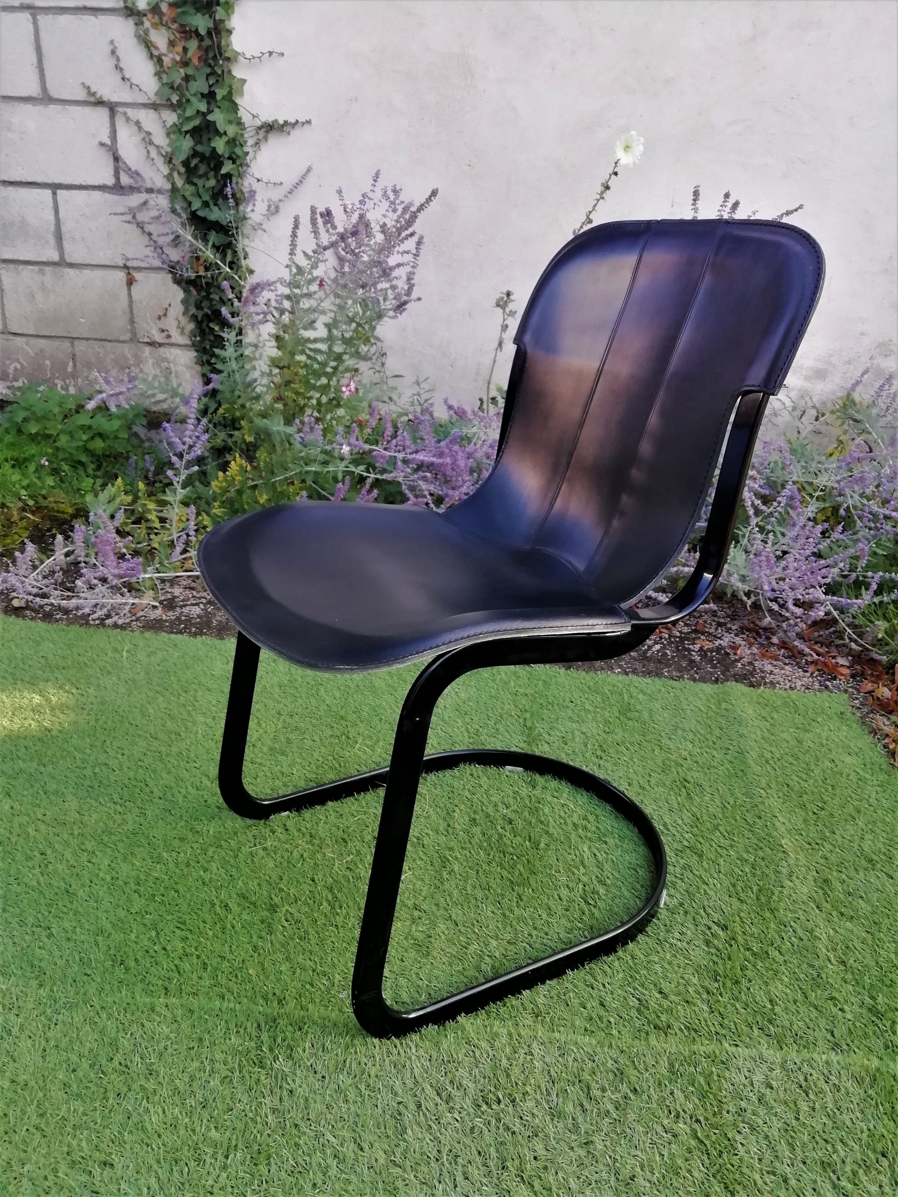 Lot of 4 chairs for Cidue 70s