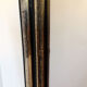 Miroir Louis-Philippe noir et doré - 73 X 52 cm