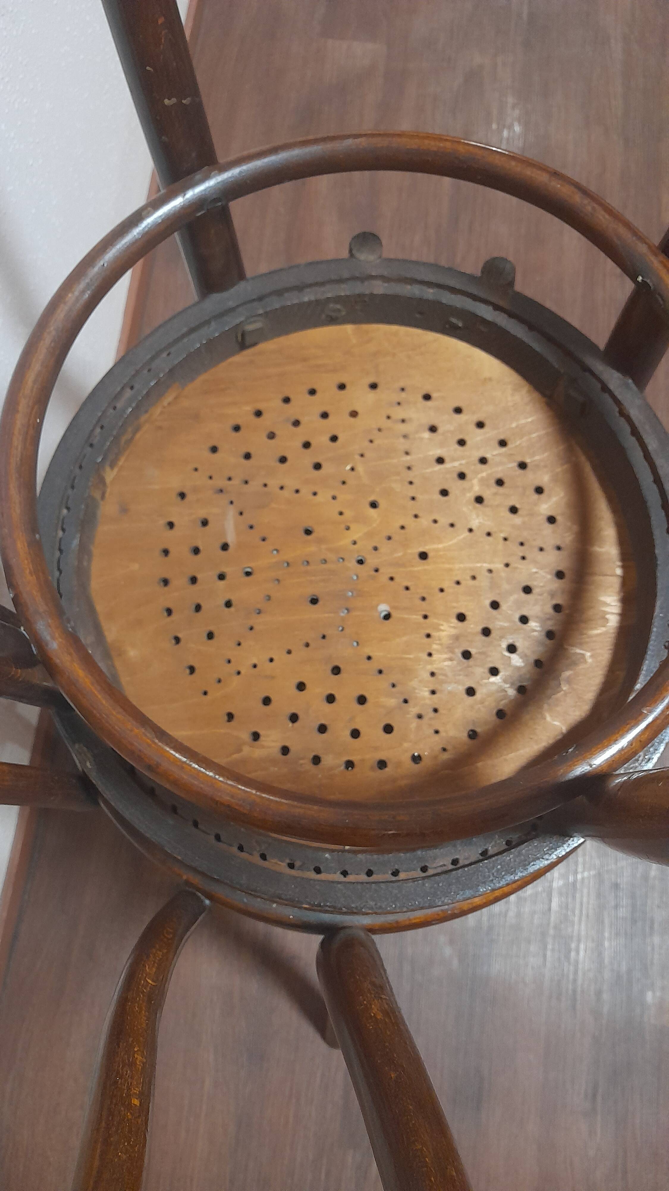 Pair of Thonet bistro chairs