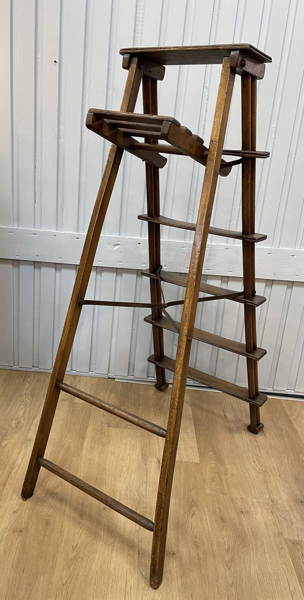 19th century library stepladder
