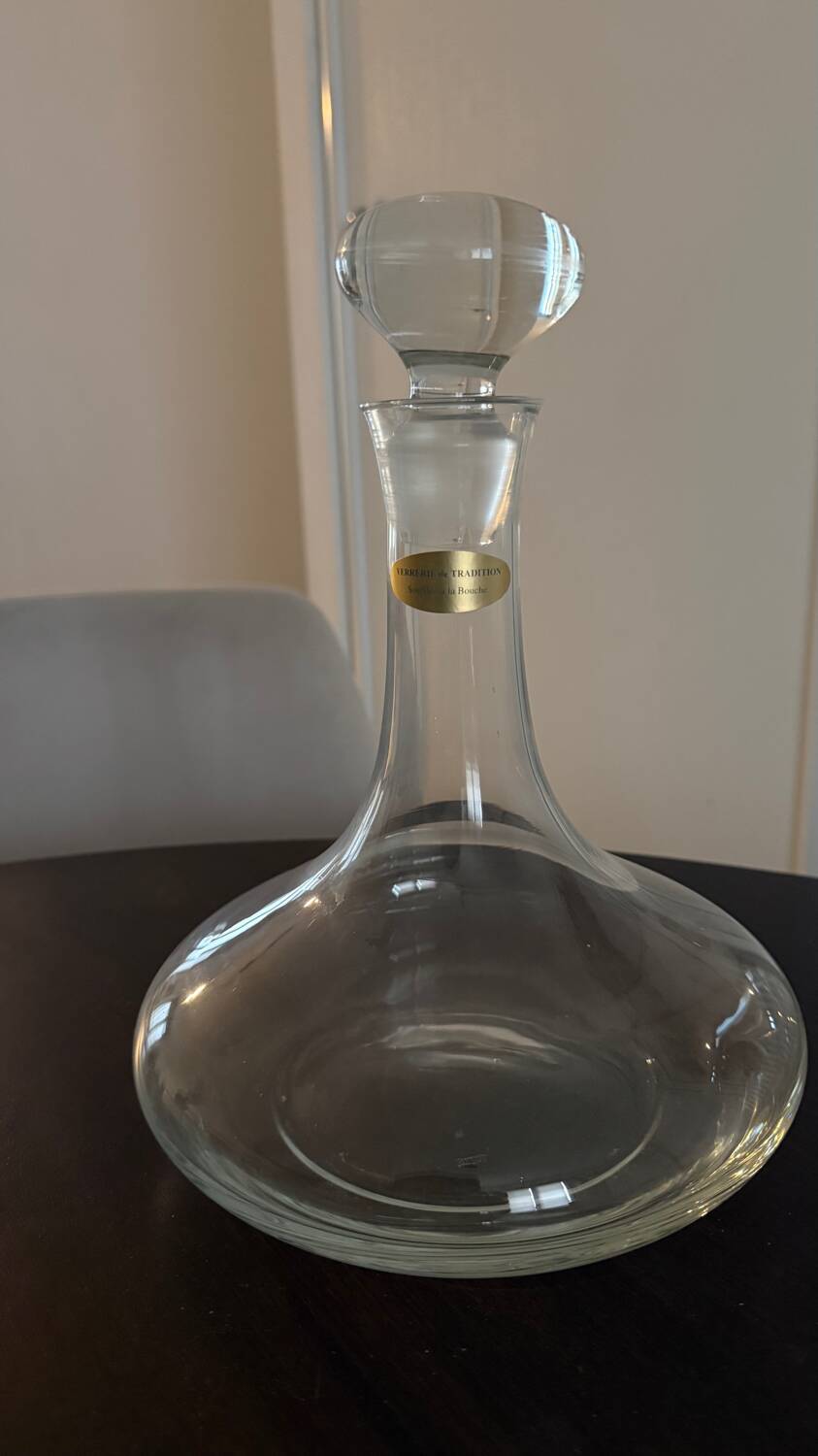 Crystal carafe