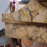 Art Deco dresser, parchment, mid-century, 50s – Italy