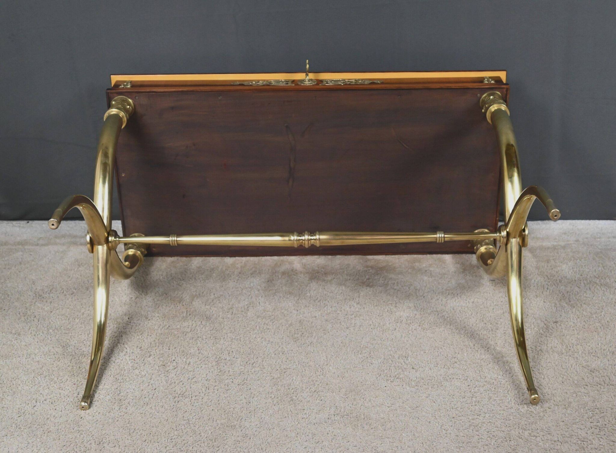 Console en placage d’acajou, style Empire – 1re partie XXe