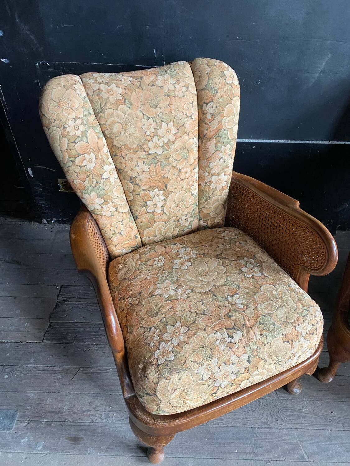 Paire de fauteuils bergère anglais Cannés