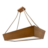 Suspension en bois par Krásná Jizba, années 1950, Tchécoslovaquie