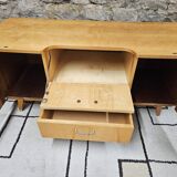 Small vintage sideboard 1960 compass foot